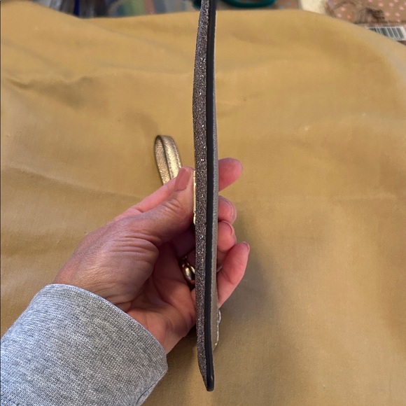 Coach Sparkling Gold Wristlet - Picture 7 of 16